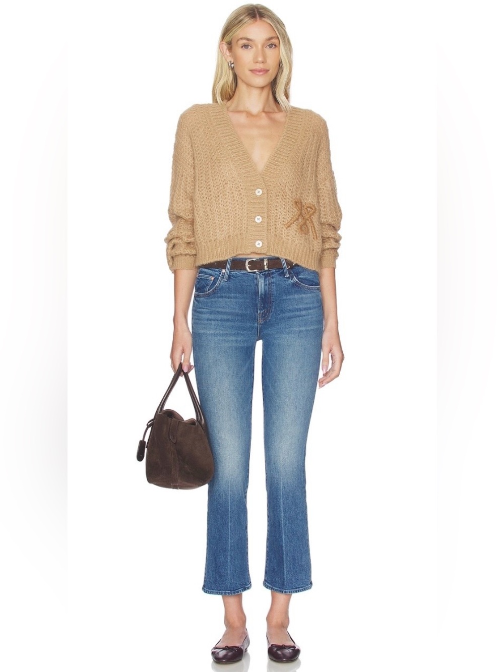 NWOT- MOTHER The Insider Ankle Jeans Get Two Birds Stoned Size 25